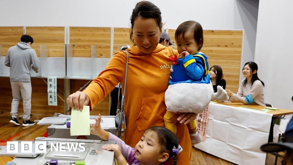 Japan voting for new leader in shadow of scandals