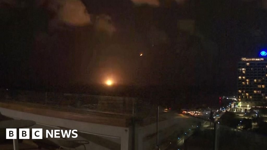 Video shows Iran’s missile attack on Israel