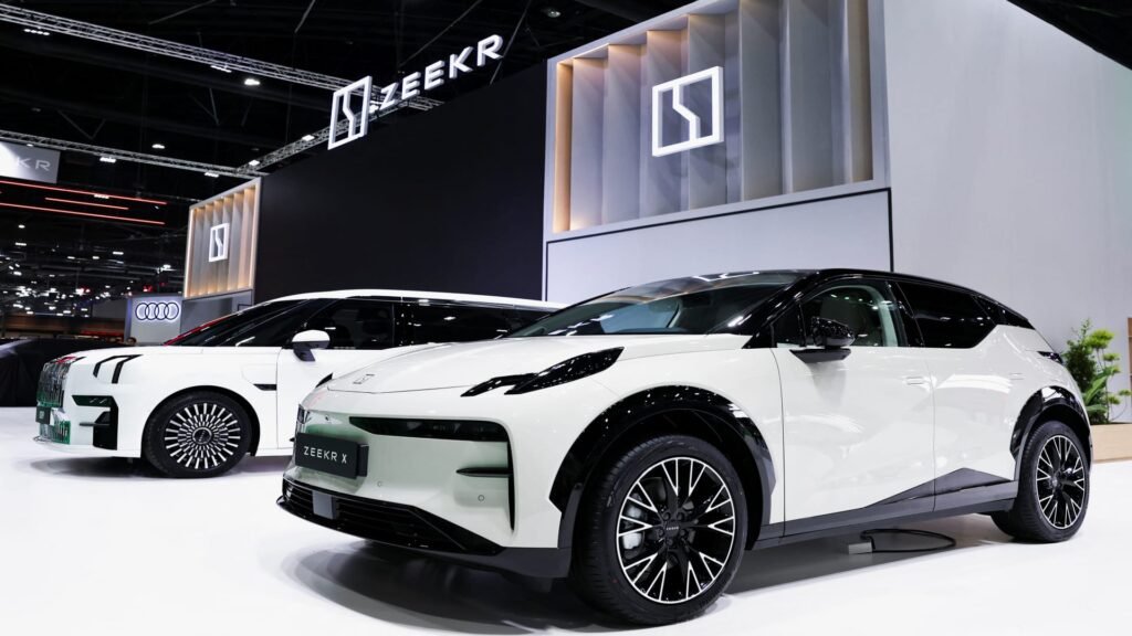 Chinese EV company Zeekr deliveries rise in October to a record high