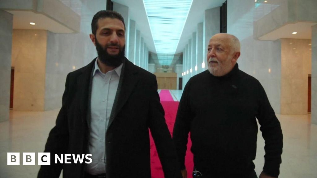 BBC speaks to Syrian rebel leader Ahmed al-Sharaa